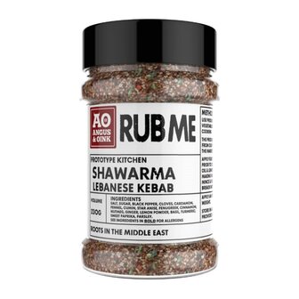 Angus &amp; Oink - (Rub Me) Shawarma Lebanese kebab Seasoning