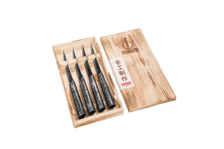 Style de Vie Brute Forged Steakmessen 4 Stuks