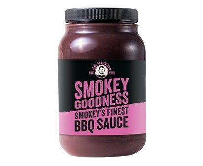 Smokey Goodness SMOKEY&#039;S FINEST BBQ SAUCE  500 ML