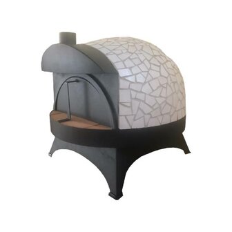 Pizzaoven Amichetto Handgemaakte Hybride Pizza oven Hout en/of Gas