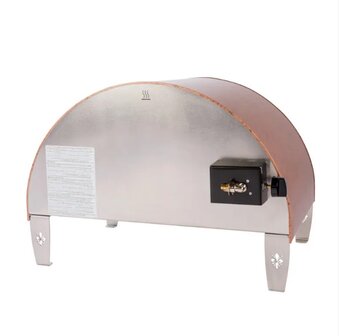 Pizzaoven PizzaParty Emozione Copper met Saputo Biscotto Steen