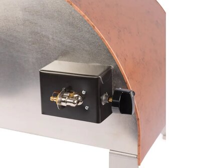 Pizzaoven PizzaParty Emozione Copper met Saputo Biscotto Steen