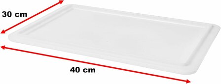 Genus Dei Deksel voor deegbak deegkrat 40x30