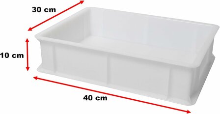 Genus Dei deeg krat deeg bak pizza bollen 40x30x10