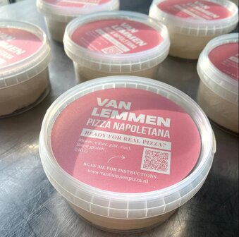 Van Lemmen Pizza Napolitaanse Deegbollen 240 gram