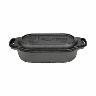 Valhal Gietijzeren Dutch Oven VH1L is een &eacute;chte multi-functionele pan