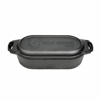 Valhal Gietijzeren Dutch Oven VH2L is een &eacute;chte multi-functionele pan