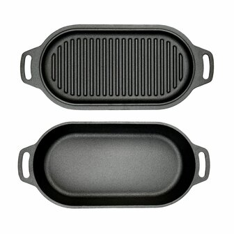 Valhal Gietijzeren Dutch Oven VH2L is een &eacute;chte multi-functionele pan