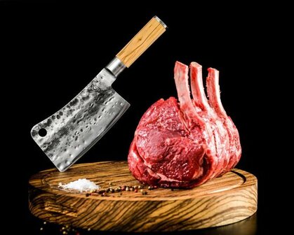 Forged Olive Cleaver