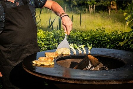 Forged Olive BBQ Plancha Spatula 