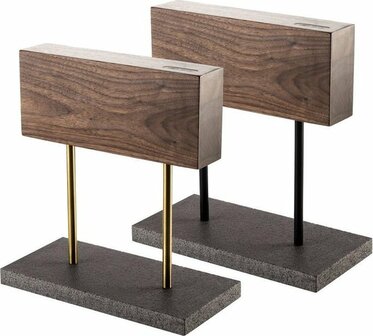 Style de Vie Messenblok Magnetisch walnoothout/natuursteen