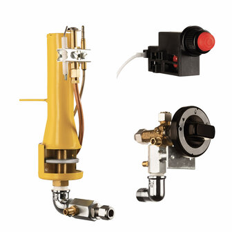 Pizzaoven Amichetto Handgemaakte Hybride Pizza oven Hout en/of Gas