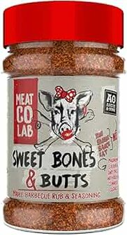 AO Angus &amp; Oink Sweet Bones &amp; Butts BBQ rub