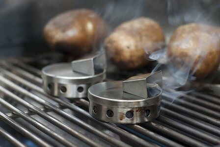 SR Stainless Steel Smoking Pucks