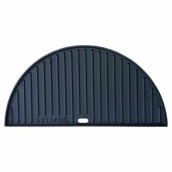 Keij Kamado Half Moon Cast Iron Griddle Large