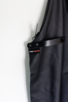 Kamado Joe Leren Schort Flame Keeper zwart