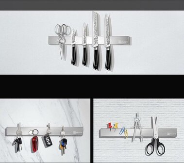 Paudin Magnetische Messenhouder 45 cm