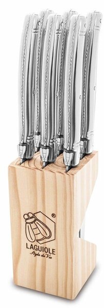 LAGUIOLE PREMIUM LINE STEAKMESSEN RVS 6 stuks