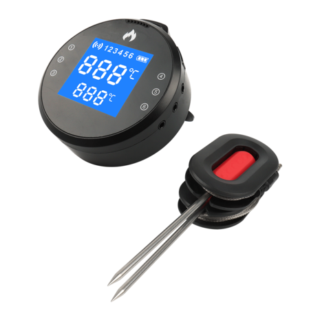 barbecueXXL HK-01 WiFi thermometer met oplaadbare accu