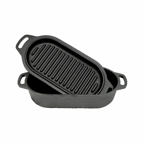 Valhal Gietijzeren Dutch Oven VH1L is een échte multi-functionele pan