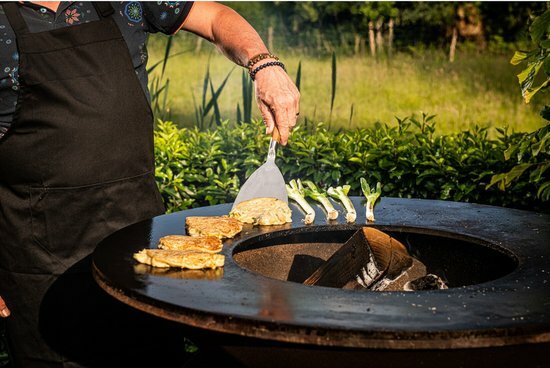 Forged Olive BBQ Plancha Spatula 