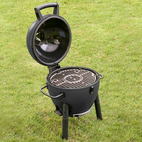 Char-Griller Ikorn Kamado JR Grill en Smoker Junior 