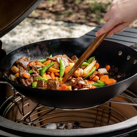 Carbon Steel Wok - Kamado Joe (Zonder doos, Showroom exemplaar)