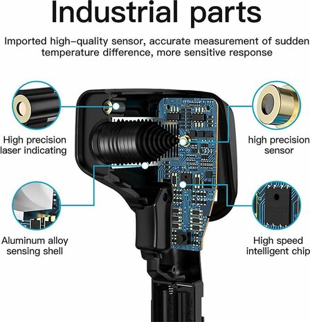 MESTEK infrarood thermometer