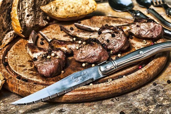 LAGUIOLE PREMIUM LINE STEAKMESSEN RVS 6 stuks