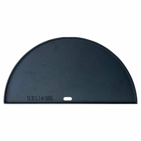 Keij Kamado Half Moon Cast Iron Griddle Large