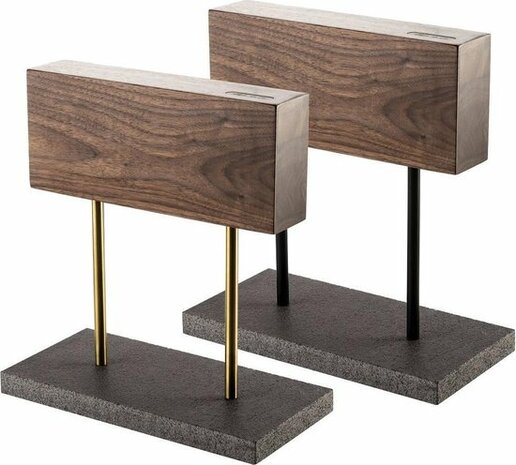 Style de Vie Messenblok Magnetisch walnoothout/natuursteen