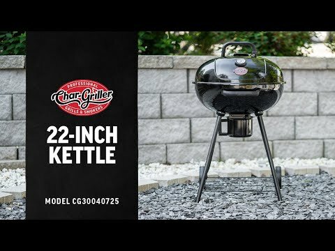 Char-Griller Kettle 22'' Houtskoolbarbecue