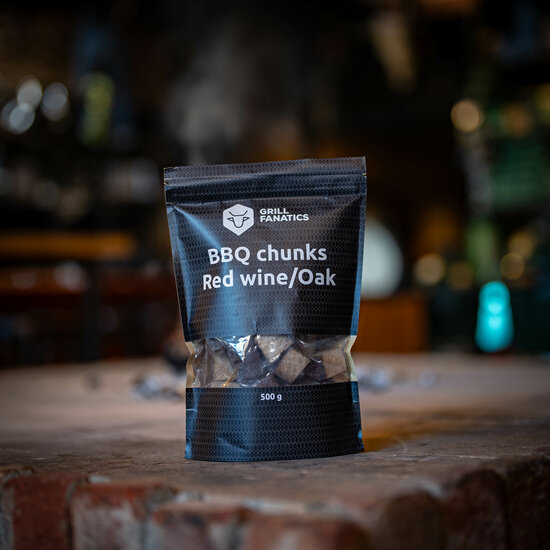 Grill Fanatics BBQ Chunks Red Wine/Oak 500gr.