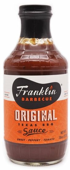 Franklin BBQ Original Saus 510 gr