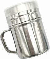 BarbecueXXL RVS Rub Shaker Large met kunstoffen deksel