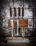 Style de Vie Messenblok Magnetisch walnoothout/natuursteen