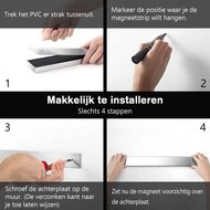 Paudin Magnetische Messenhouder 45 cm