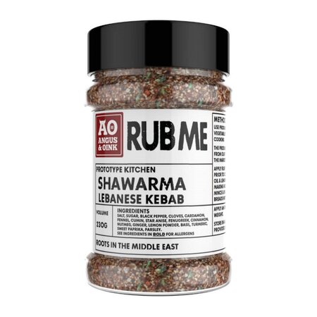 Angus & Oink - (Rub Me) Shawarma Lebanese kebab Seasoning