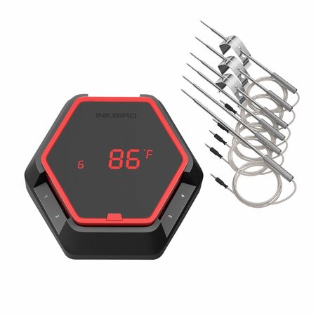 Inkbird IBT-6XS Wireless BBQ Thermometer 6 probes incl.