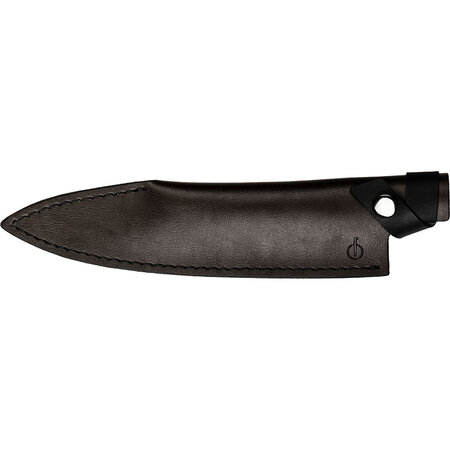 Leather Forged Lederen hoes Chef's Knife