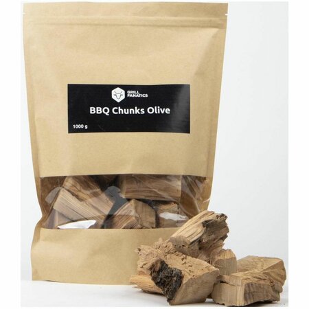 BarbecueXXL GF rookchunks olijf 1kg