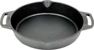 Valhal Gietijzeren Skillet VH25H (koekenpan) 25cm 2 handvaten