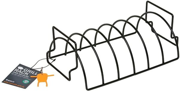 Monolith Spare Rib Rack zwart gecoat