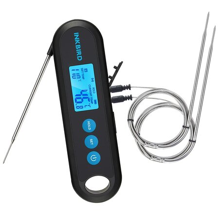 Inkbird IHT-2PB Bluetooth thermometer met prikpen en 2 extra probes