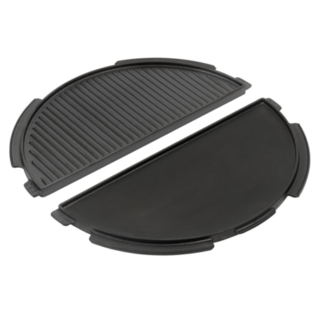 Big Green Egg Half Moon Plancha Griddle Large