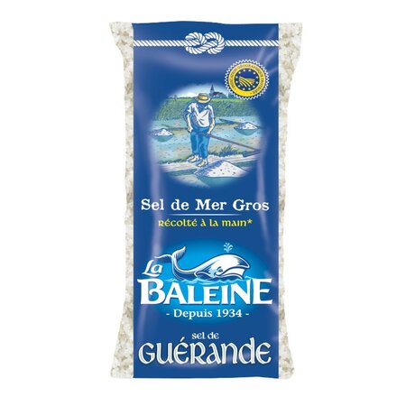 La Baleine Zeezout Sel de Guerande 800 Gram