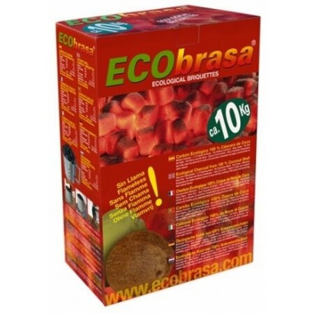 ECOBrasa kokosschaalbriketten 10kg
