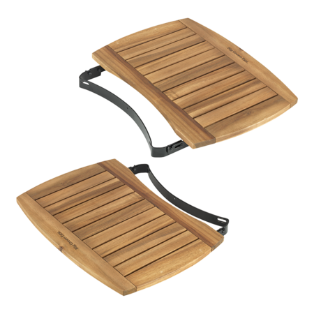 Acaciahouten Zijtafeltjes Big Green Egg Large - Opklapbaar EGG Mates