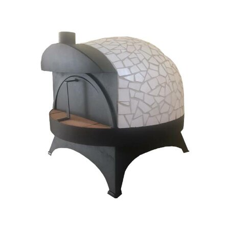 Forno Amichetto Traditionele Handgemaakte Hybride Pizza oven (Hout en/of Gas) 