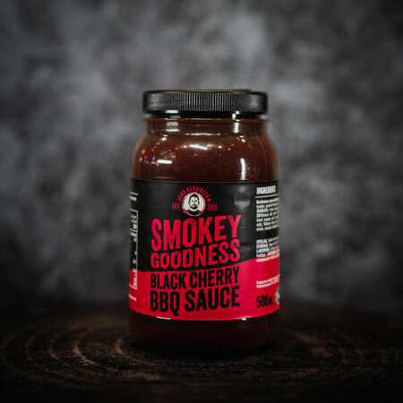 Smokey Goodness Black Cherry BBQ Saus 500ml